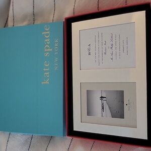 Kate Spade/Lenox double invitation frame